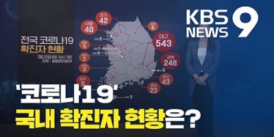 전국 ‘코로나19’ 확진자 현황은